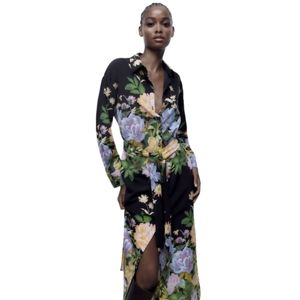 Zara Floral Print Dress (New)